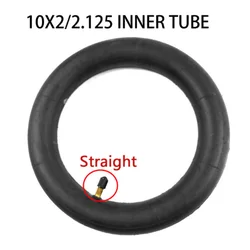 Durable 10 Inflatable Inner Tube with Straight Valve Stem for Strollers and Kids' Bikes (10x2-2.125 straight)