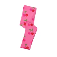 Jumping Meters 2-7T Cherry Hot Selling Autumn Spring Girls Leggings Pants Print Full Length Girls  Baby Skinny Pencil Pants 1