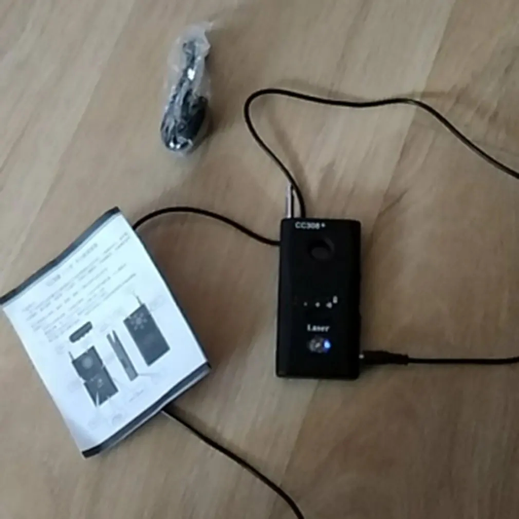 Multi-Function Wireless Camera Lens Signal Detector CC308+ Radio Wave Signal Detect Full-range WiFi RF GSM Scanner