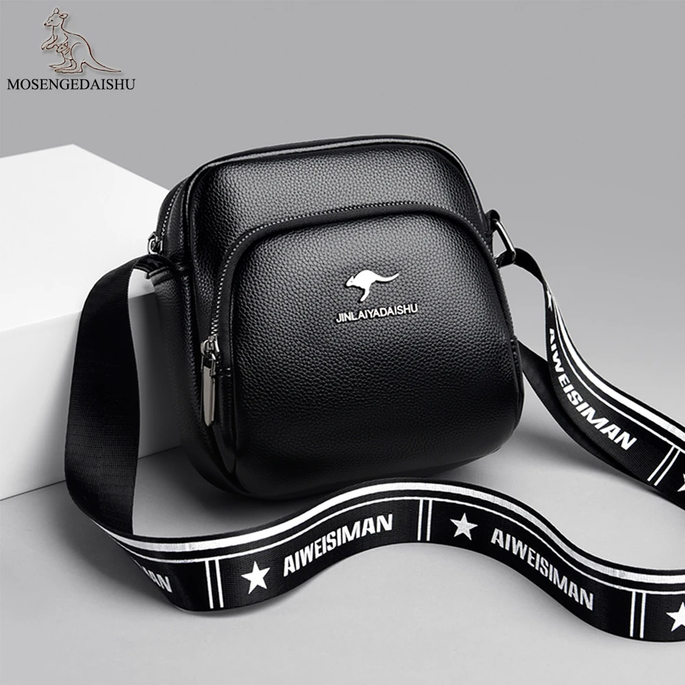 

Роскошная дизайнерская кожаная дамская сумка на плечо высокого качества, однотонные женские мини-сумки-мессенджеры, модная новая женская сумка, кошелек, сумка