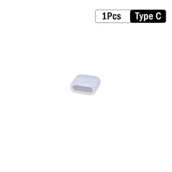 Reusable Clear USB Cover Protector: Dustproof Charging Port Protective Caps (1/5/10 Pack) (1Pcs Type C)