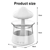Rain Cloud Electric Air Humidifier 300ml Aroma Diffuser Zen Rain Water Drops Colorful Night Light Humidifier for Home Gift 5