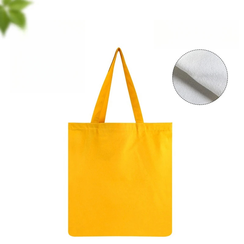 BYMONDY Canvas Tote Class Bag Students Casual Blank Tote Fashion Handbags Reusable Shopping Bags Large Storage Shopper Handbag