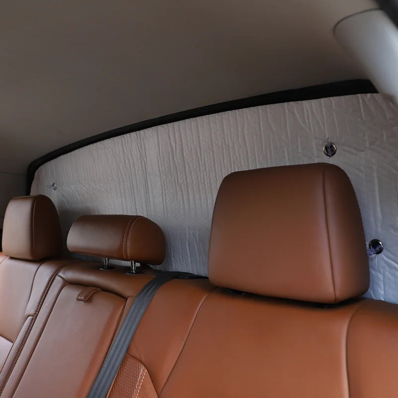 For Toyota Tundra 2007-Aluminum Foil Silver Car Front Windshield Full Window Glass Sun Protection Parasol Car Accessories