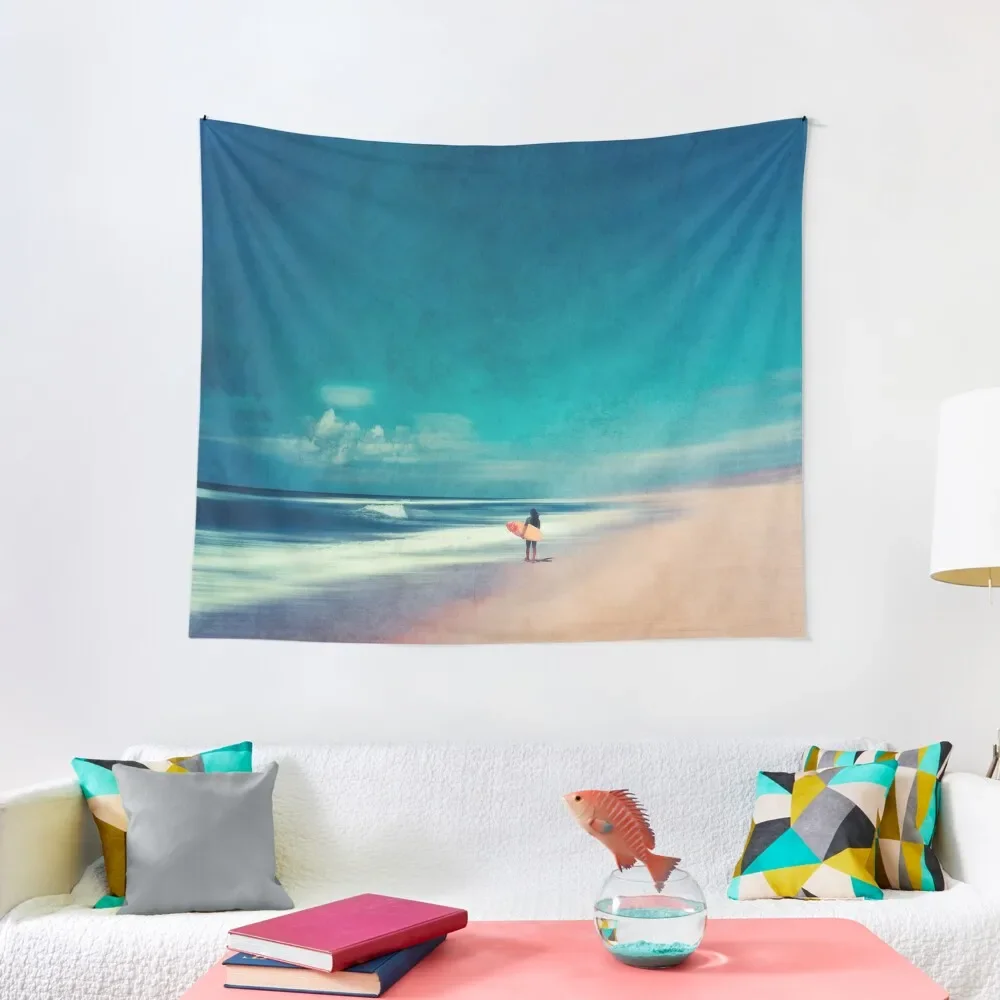 

Summer Days - Going Surfing Tapestry Home And Comfort Decor Hanging Wall Tapestry