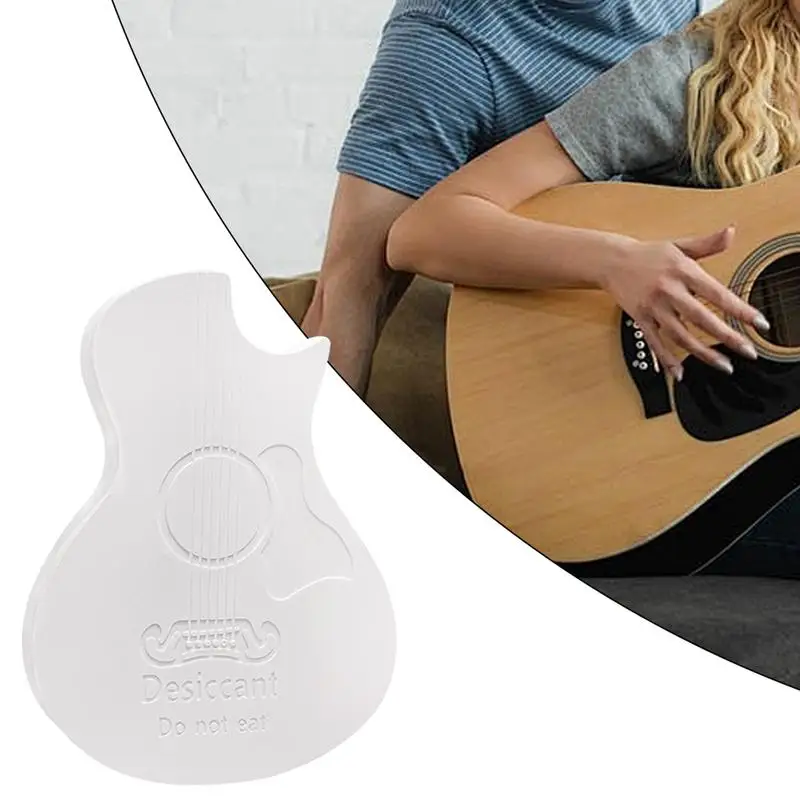 Moisture Absorber for Musical Instrument Desiccant Moisture Absorbers Dehumidifier Guitar Shaped Reusable Desiccant