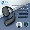 Wireless Headphones Bluetooth Headset With Microphone Bone Conduction Handsfree Noise Canceling Earphones For Driving Audifonos 1