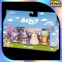 Spot Bluey Family Halloween 4 Figure Set Action Figures Birthday Present Decorative Ornaments On The Tabletop Halloween Gifts 2