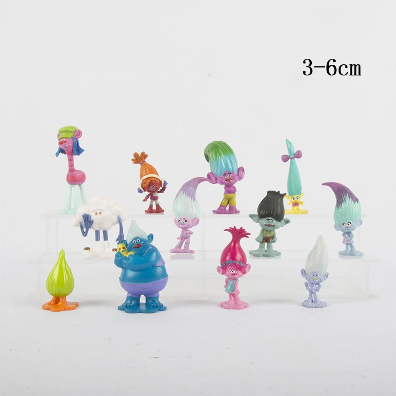 

Trolls Cake Decoration Leprocauns Toy Dory Doll Figure Birthday Party Supply Magic Baking Accessorie Wed Decor Gift Car Ornament