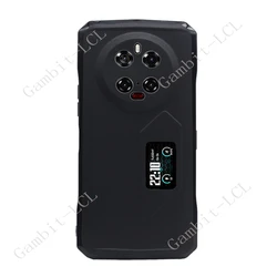 Enhanced Shockproof Silicone TPU Anti-Fall Case - 6.78 Smartphone Back Cover for Doogee V40 Pro (Black)