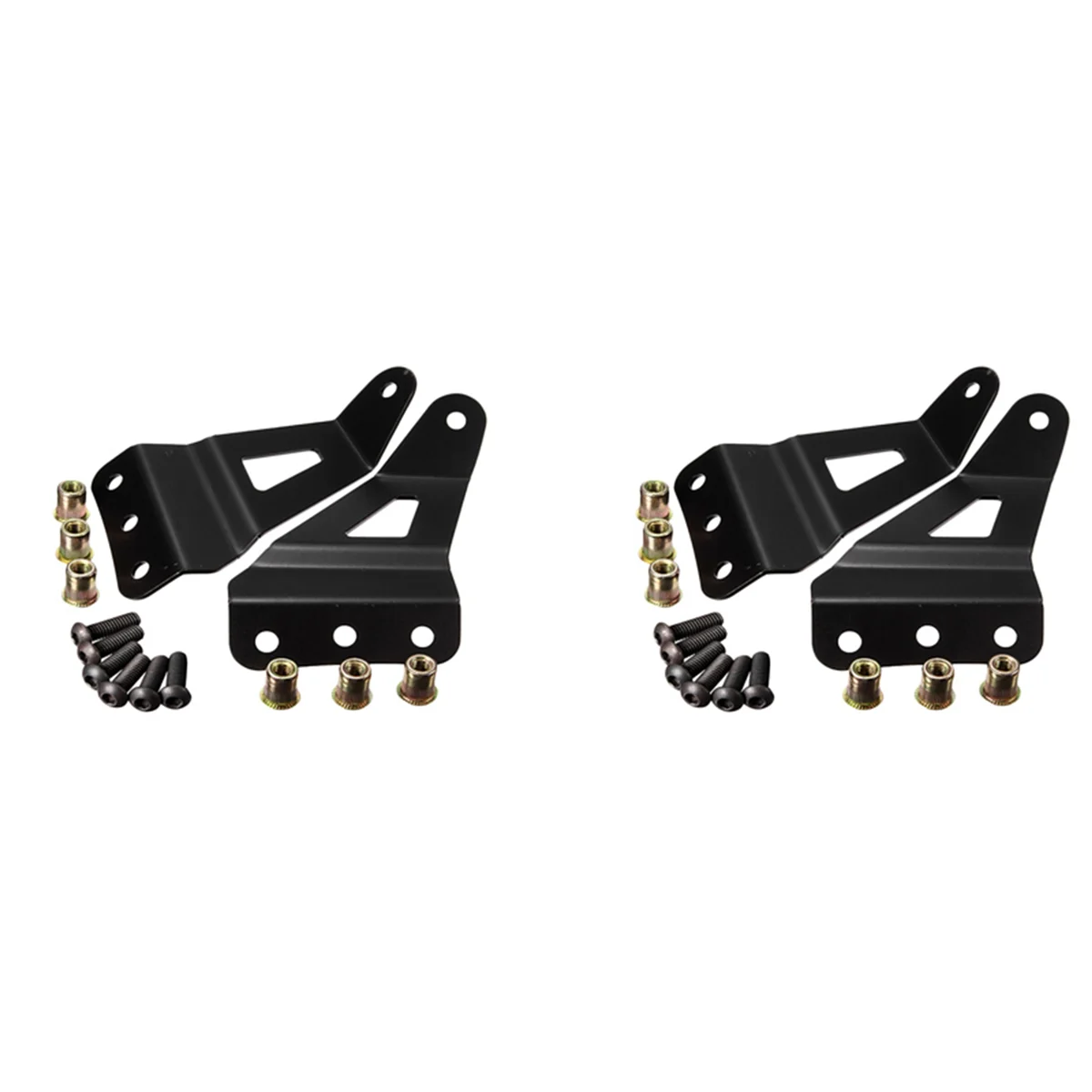

4x Off-Road Vehicle Modified LED Light Bar Bracket Roof 50 Inch LED Light Bracket Suitable for Chevrolet GMC