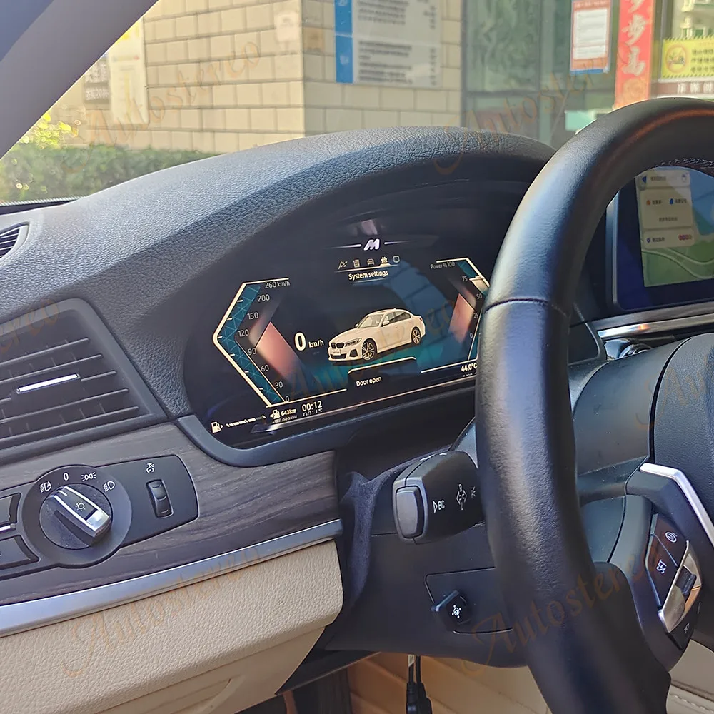 M Sport Virtual Cockpit Digital Cluster Car Odometer Screen For BMW 5GT F07 5 F1