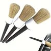 3PCS Car Exterior Interior Detail Brush Boar Hair Bristle Brushes for Car Cleaning Auto Detail Tools Dashboard Cleaning Brush 6