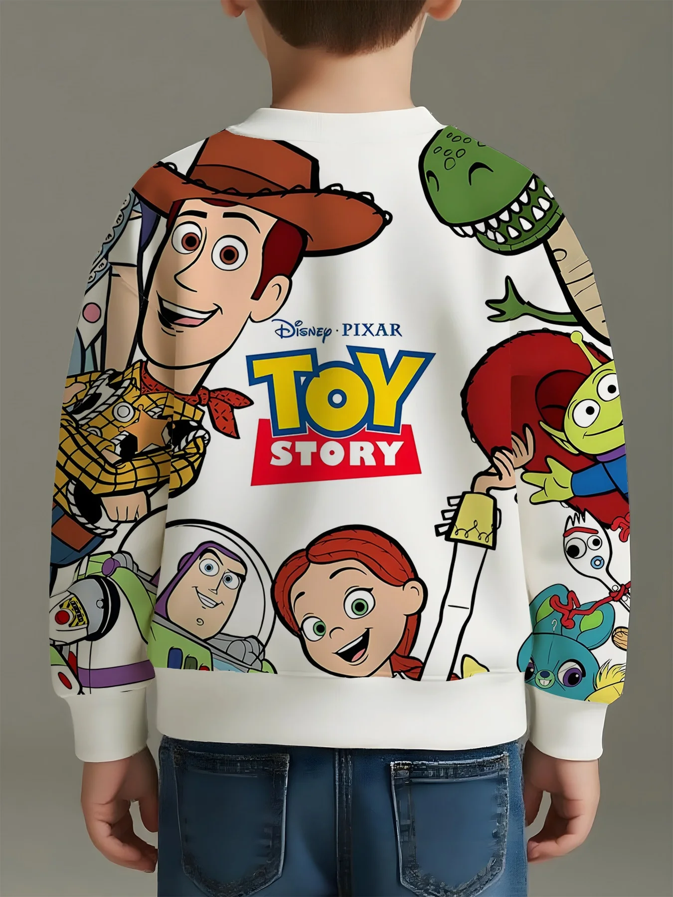 سويت شيرت للأطفال مع هوديي للجنسين مطبوع عليه Disn...