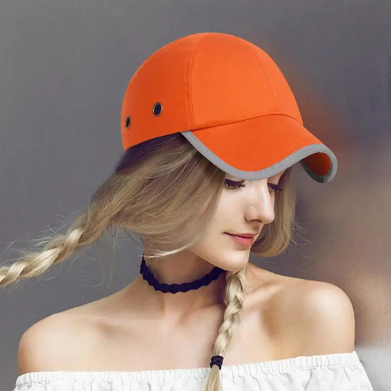Safety Men Baseball Hats Breathable Baseball Style Scooter Helmets Anti-collision ABS Inner Shell Biker Scooter Touring
