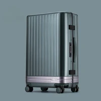 Ensembles de bagages bagages cadre en aluminium valise d'embarquement de voyage boîtier de chariot 20 pouces 24 hommes et femmes 26 pouces valise ensemble Maletas 3