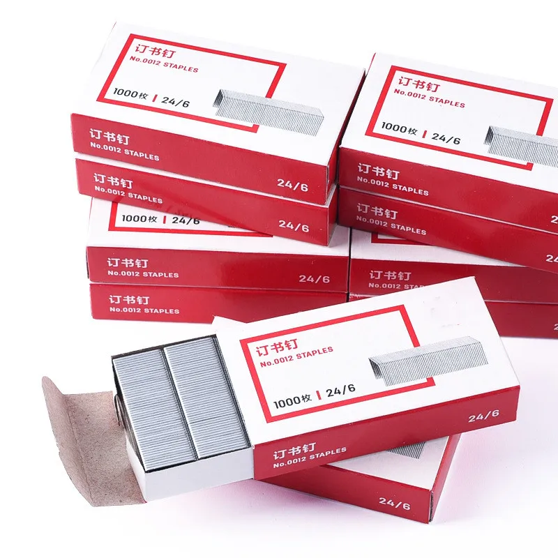 Universal Staples 1000 staples/box for Office Daily Use,stapler pin