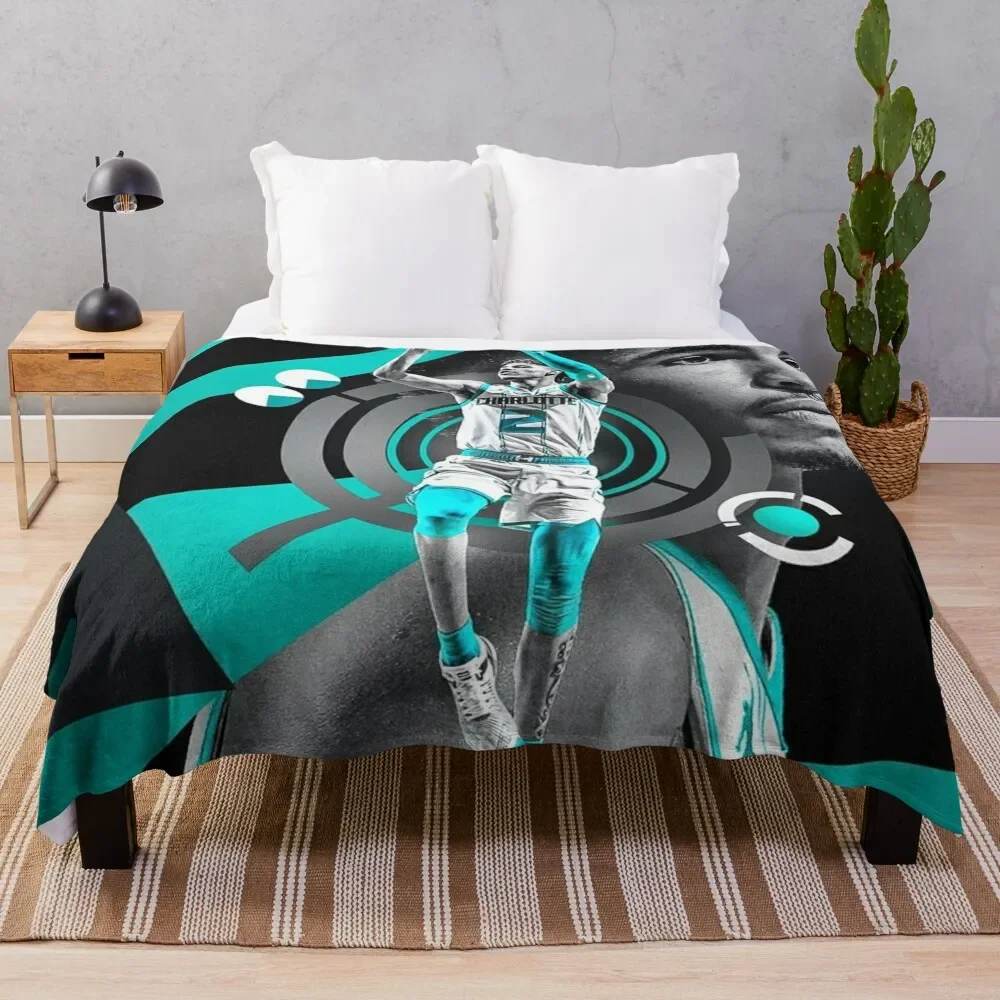 Lamelo Ball Throw Blanket Sofa Throw Tourist Softest Beautellow Designers Coperte