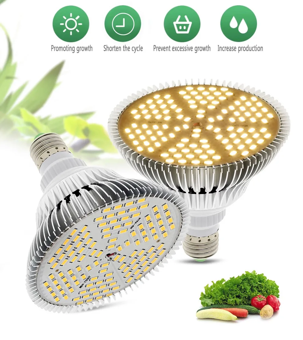 Description Picture 3 of itemLED Plant Supplementary Light E27 Greenhouse Seedling 85-265V Grow Lamp And Succulent Light Bulb Full Spectrum Imitation Of Sun
