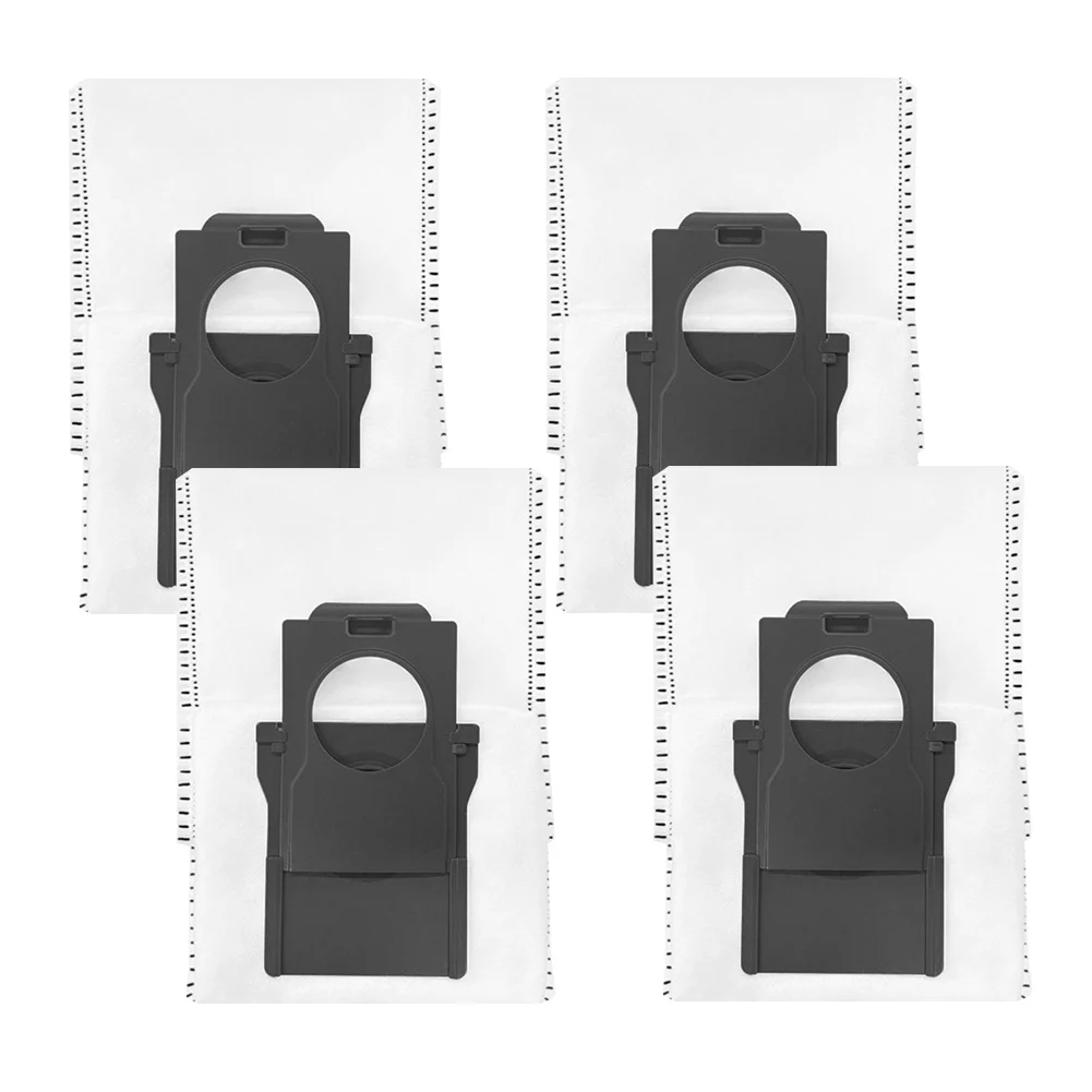 12 Stuks Stofzuigerzakken Compatibel met Dreame L20/X40/X50 Ultra Complete, L10s/L10/L40s/L10s Pro/L40/L50 Ultra, voor Mova E30/P50 Pro Ultra Stofzuiger, 3,2 Stofzuigerzakken met Grote Capaciteit