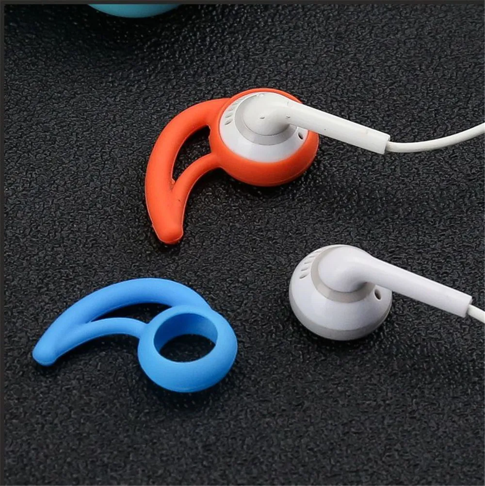 

4pcs Earhooks Earloops for Sennheiser MX375 Earphone Earbuds Tips Hooks Ear Loop Clip Accessory Eartips Earpiece Holder Wingtips