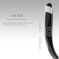 HBS-1100 Stereo Bluetooth Headphone Binaural Hand-free Neckband Earphones Fashion Mini Wireless Headset Binaural Universal - Image 4