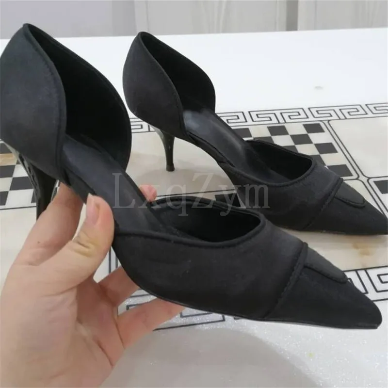 Brand Silk Women Flat Shoe Elegant 