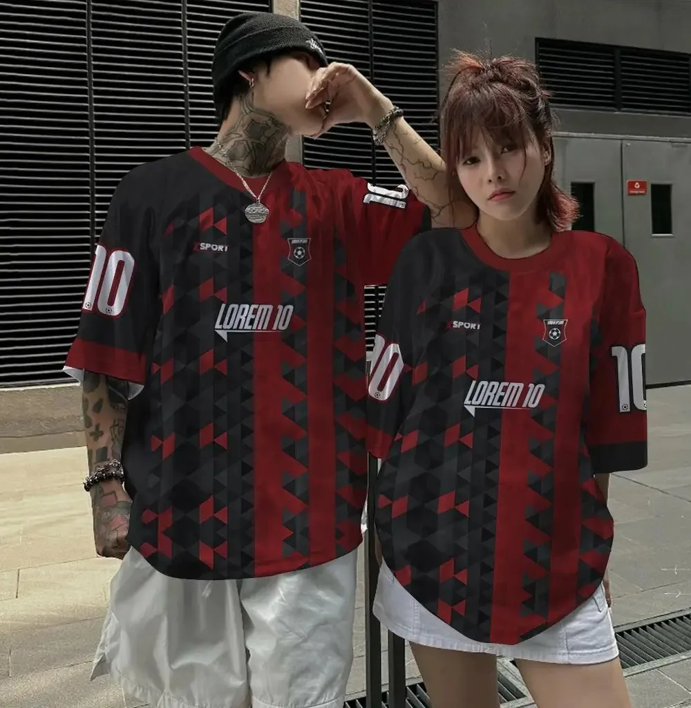 thumbnail image 1 of Camiseta con estampado digital 3D de verano para hombre y mujer, camiseta de manga corta con cuello redondo de gran tamaño, ropa de calle, camisetas unisex, 1 of 5