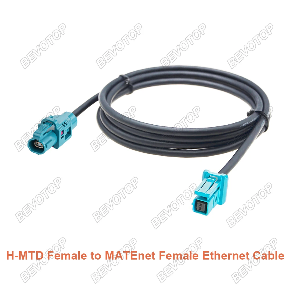 베보탑 4종 MATEnet-H-MTD 이더넷 케이블 Z 코드 남성 및 여성 자동차용 이더넷 케이블 어셈블리 고품질
