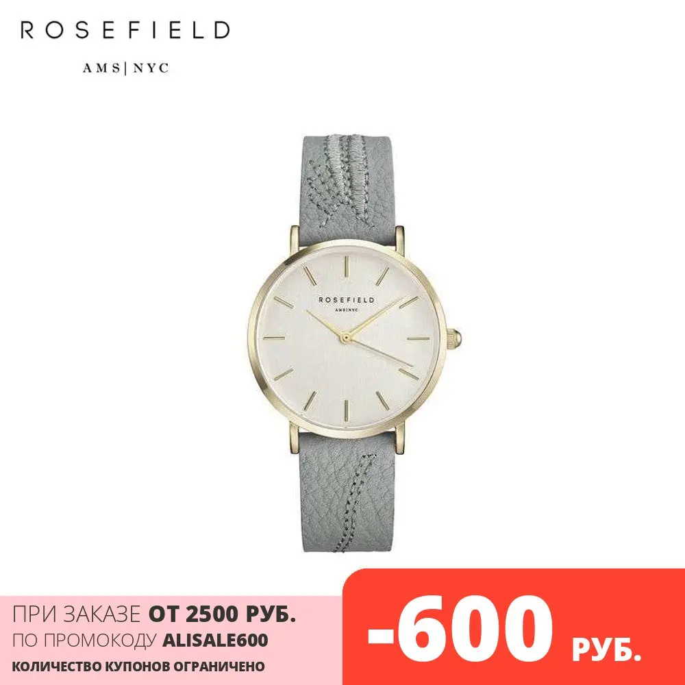  Wrist Watch Rosefield CILEG-E90 women quartz leather watch Leather strap | Наручные часы