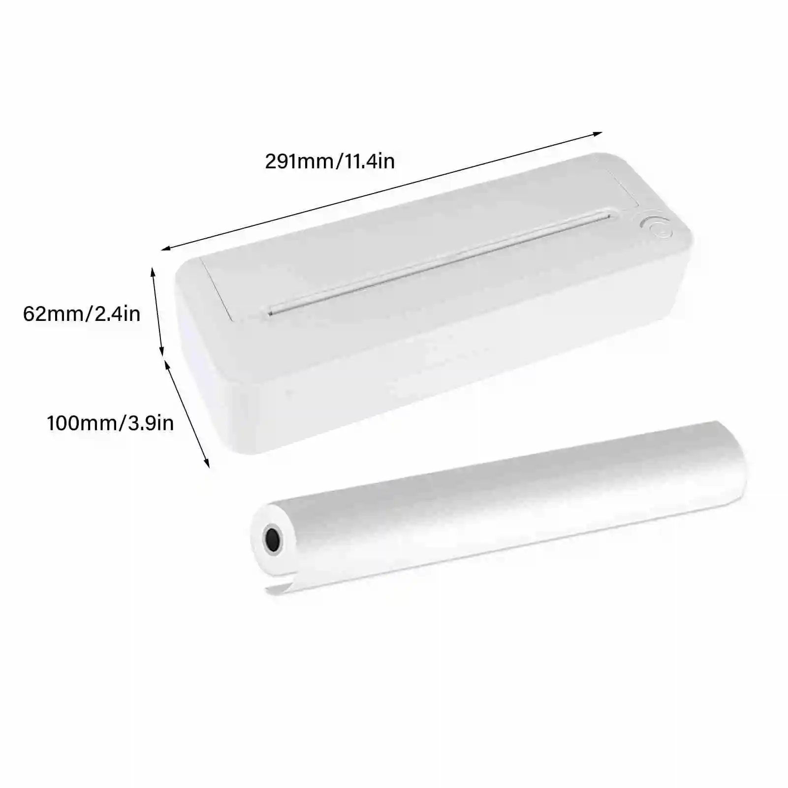 【Sale】A4 Portable Paper Printer X8 Thermal Printing Wireless BT Compatible w/OS and Android Mobile Photo Printer Support 210mm