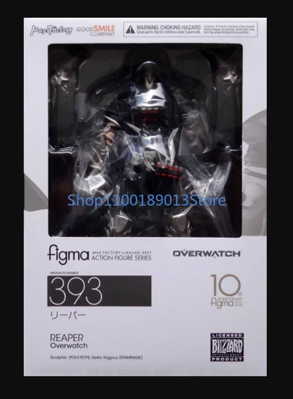 Overwatch reaper figma action figure 2025