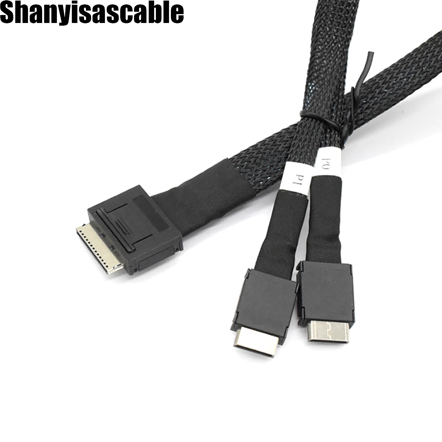 PCIE Oculink SAS ���̺� SFF-8611, ���� ����Ϳ�, 8I  2X, 2 SFF-8611, 4I, 1M