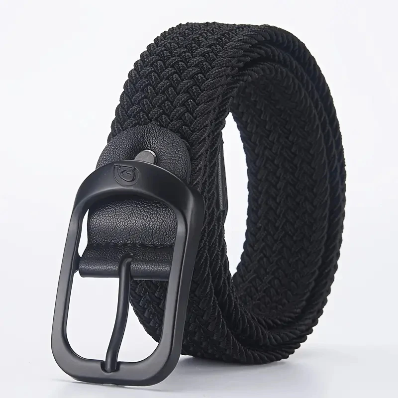 2023 Herren- und Damenmode Nylon-Gürtel Legierung Lässiger Gürtel Damen Wilder Stretch-Jeansgürtel Dekoration Ins Wind Luxusmarkendesign – Detail 9