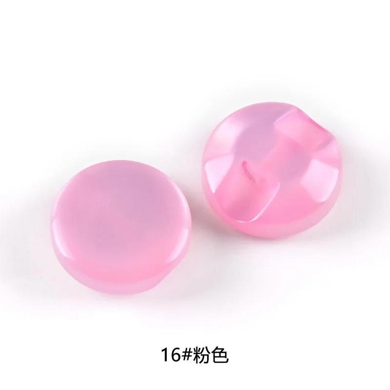 Lot De 50 Boutons Ronds En Résine à Rayures Pour Couture De