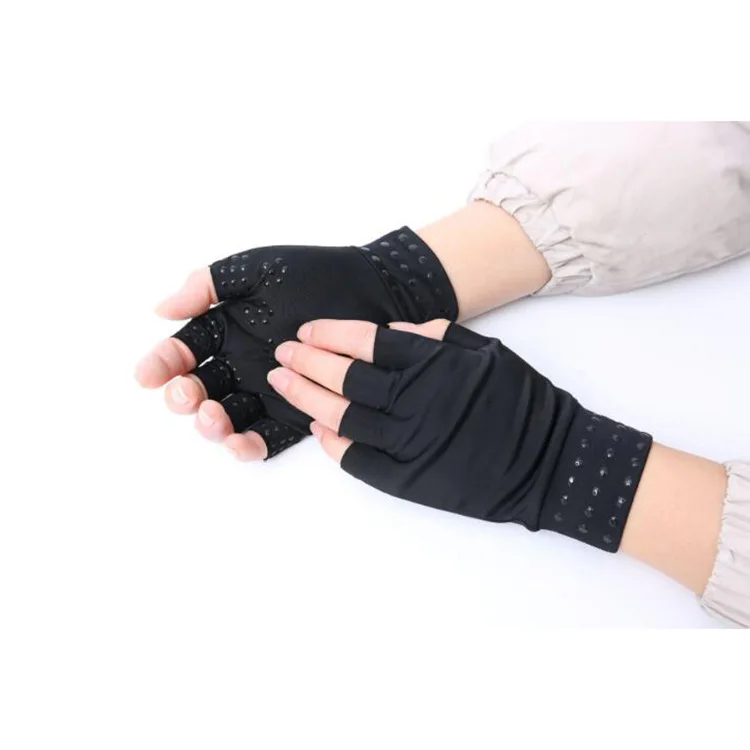 Magnetic Gloves Arthritis Therapy Gloves Men Women Arthritis Joint Pain Treat Fingerless Glove Rheumatoid Hand Pain Relief