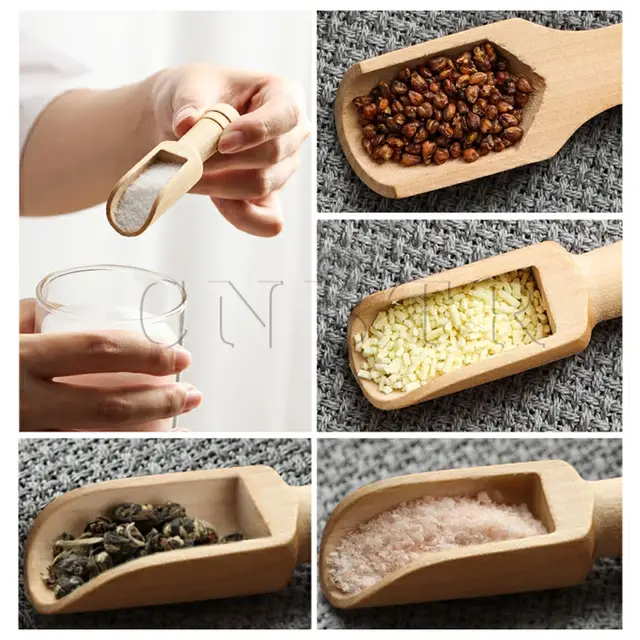 Cnbtr 30Pcs 25X75 Mm/31X90Mmini Kanál Fürdőszó Mosás Por Természetes Fa - Image 2