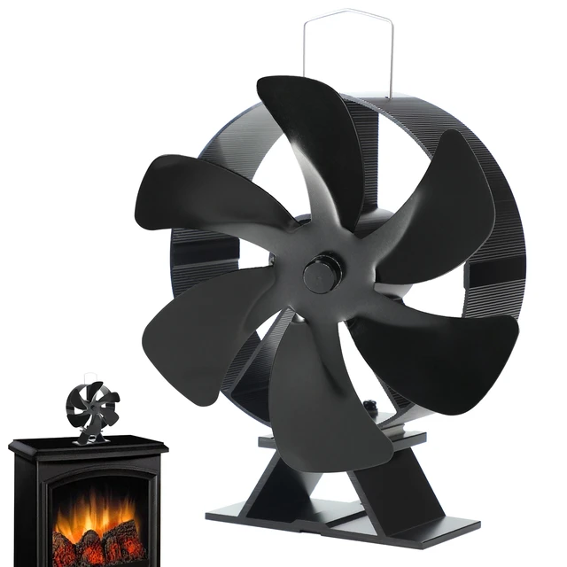 Fireplace Fan Thermoelectric Fan Heat Powered Wood Stove Fan Circulat Warm  Heated Air Stove Fan For Pellet Wood Log Burner Stove - AliExpress