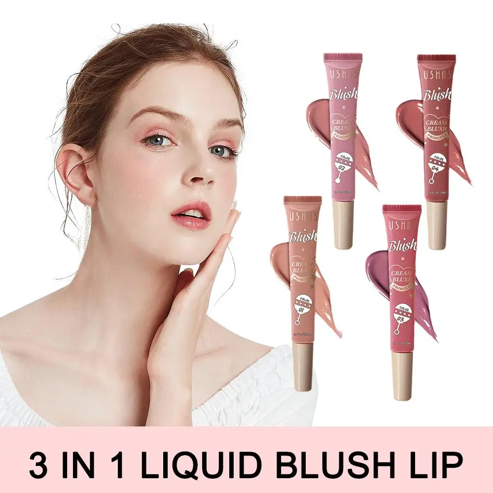 

Beauty Liquid Blush Lasting Natural Liquid Contouring Blush Light Waterproof Liquid Stick Soft Blusher Face Facial Blush H0R3