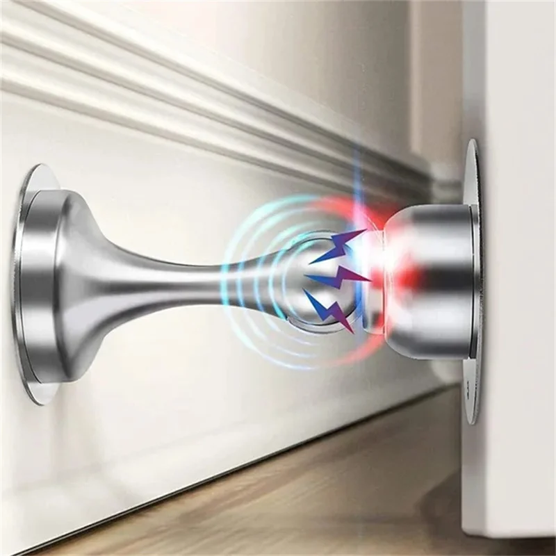Magnetic Door Stopper Stainless Steel Indoor