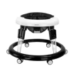 UBRAVOO Baby Walker Round Adjustable with Universal Wheels, 9 Adjustable Height Folding & Compact ,6-18 Months Toddler ,ZM01 1