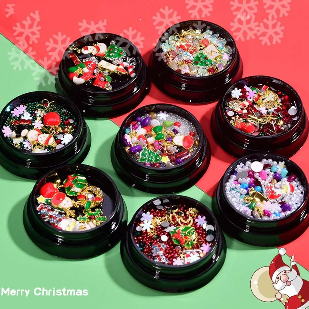 

Колокольчик, Рождественская серия, блестки, снежинка, инструменты для маникюра, искусство ногтей, искусство ногтей, украшения для ногтей