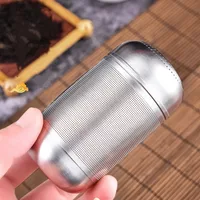 Stainless Steel Fine Mesh Tea Infuser Ball Loose Leaf Coffee Spice Filter for Teapot Kitchen & Dining Accessories 6