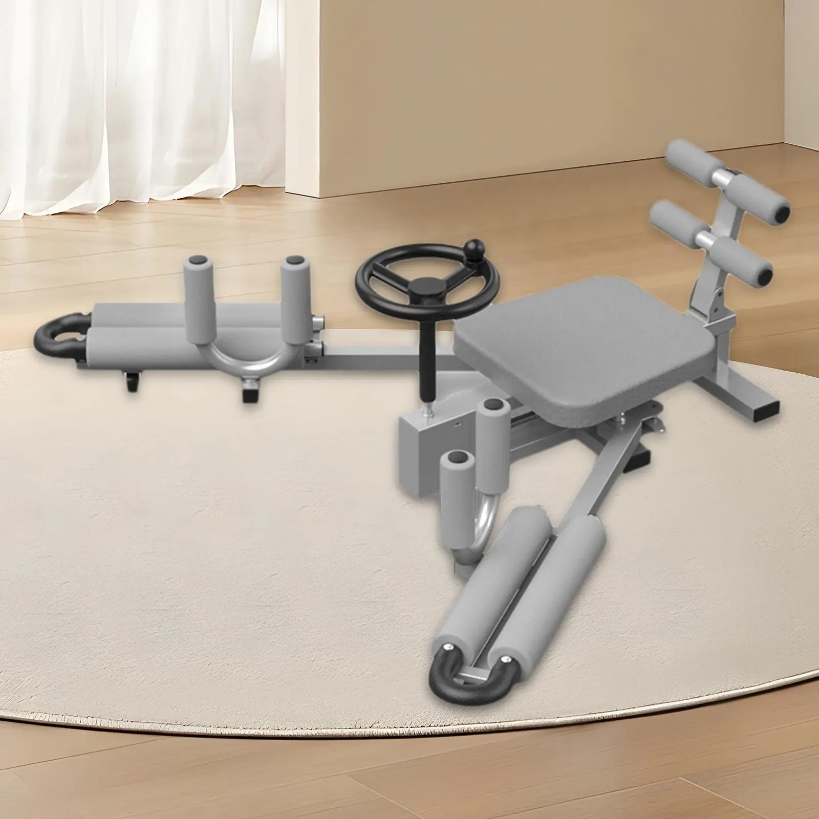 Leg Stretcher Leg Ligament Stretching Device Fitness Gymnastics Horizontal Press for Mma Yoga Cheerleading Dance