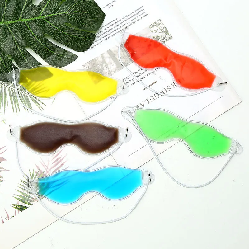 Ice Eye Patch Cover Cold Sleeping Eye Mask Compress Gel Fatigue Relief Relaxation Remove Dark Circle Shield Care 1pcs eye mask