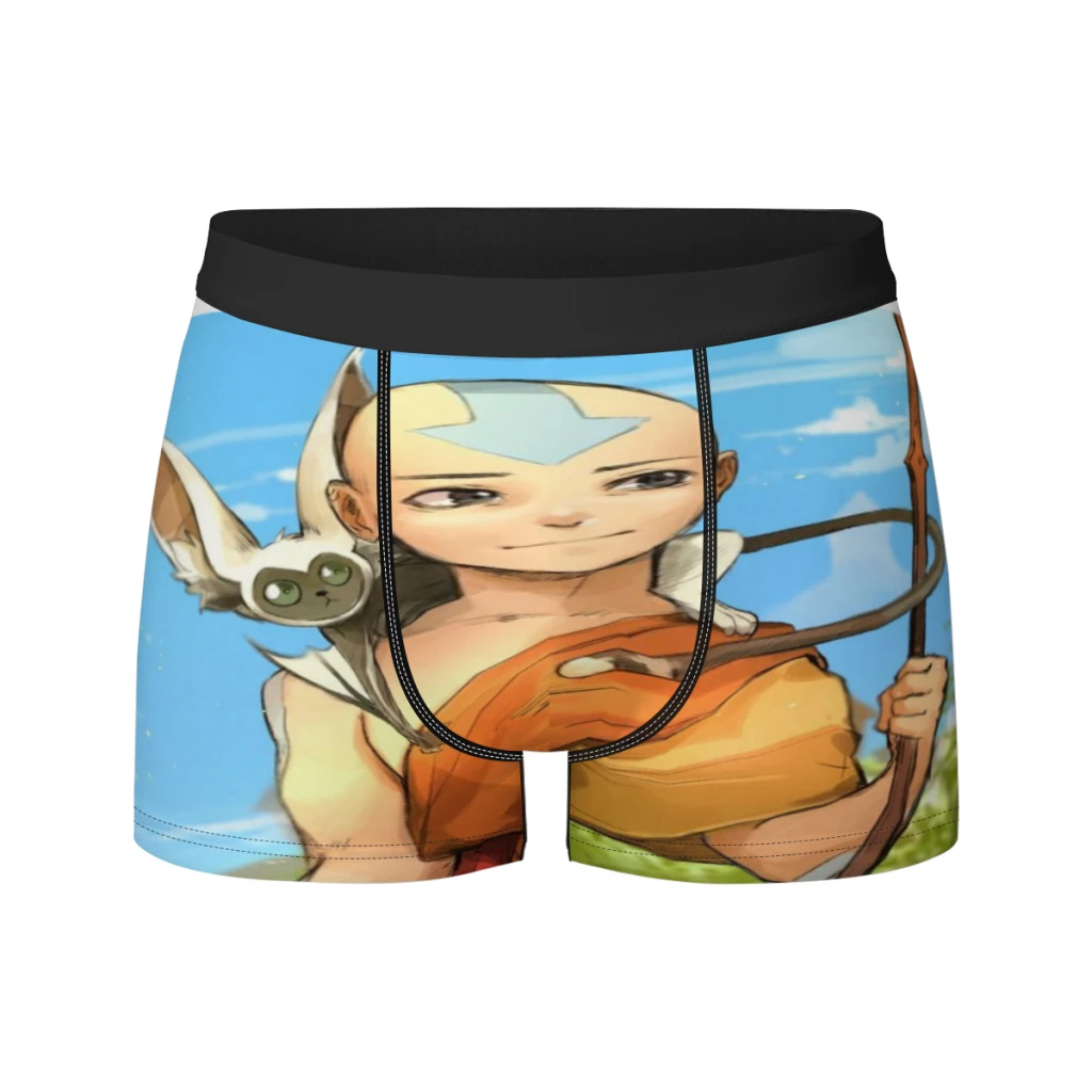 thumbnail image 1 of Calzoncillos tipo bóxer clásicos de Anime Avatar The Last Airbender para hombre, ropa interior transpirable para hombre, 1 of 5