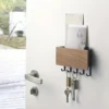 1pc Wooden Key Hook and  Box - Stylish and Practical Organizer for Small Items, Perfect for Entryway and  Decor 1