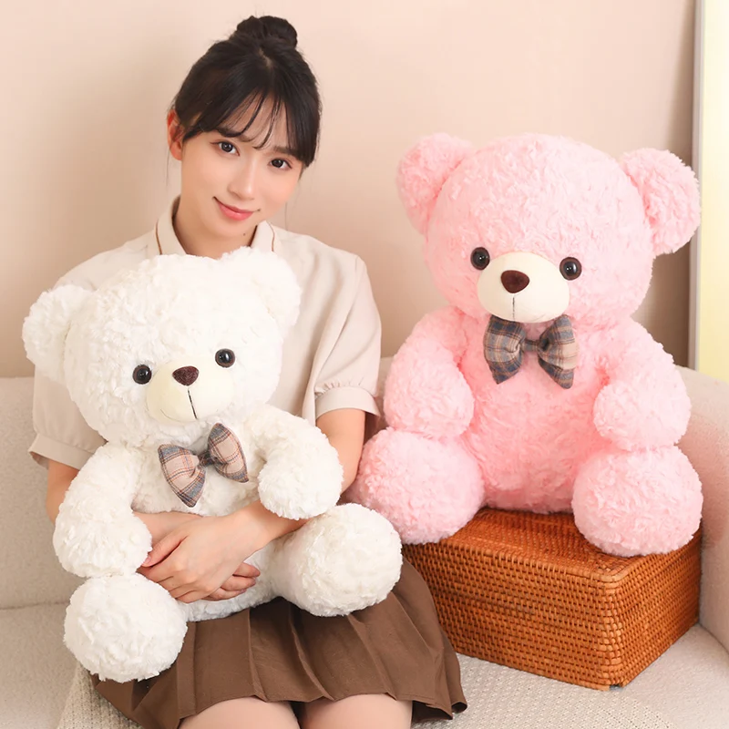 35cm 50cm 60cm Teddy Bear Throw Pillows Soft And Comfortable Stuffed Animals Kawaii Home Decoration Holiday Gift Send Family 5