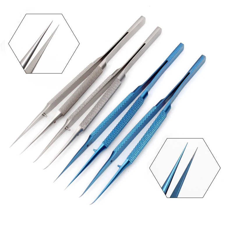 Premium Titanium Alloy Antimagnetic Precision Tweezers for Professional Electronics Repair