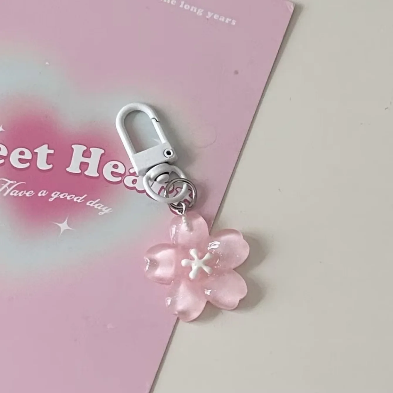 Sakura Key Chain - Cute Romantic Style